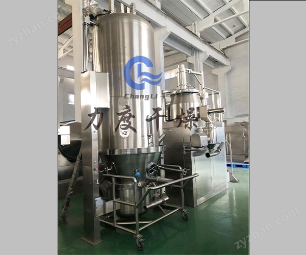 力度干燥——南瓜粉流化床制粒機！
